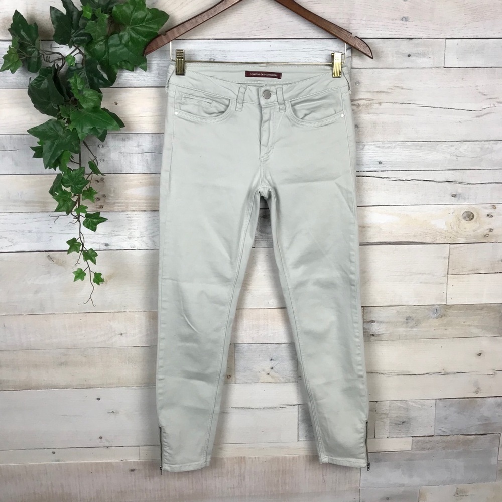 Comptoir Des Cotonniers Tanina White Clay Jeans 28